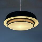 Metal pendant lamp by j.j.m. hoogervorst for anvia, 1960s | rare model