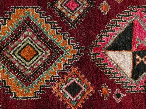 Berber carpet boujaad vintage