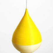Suspension Heifetz Rotaflex des années 1960 en forme de goutte.