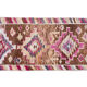 Tapis noué à la main turc vintage 83x287 cm