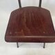 Chaise industrielle Galvanitas S16 Pagholz Pays-Bas 60's