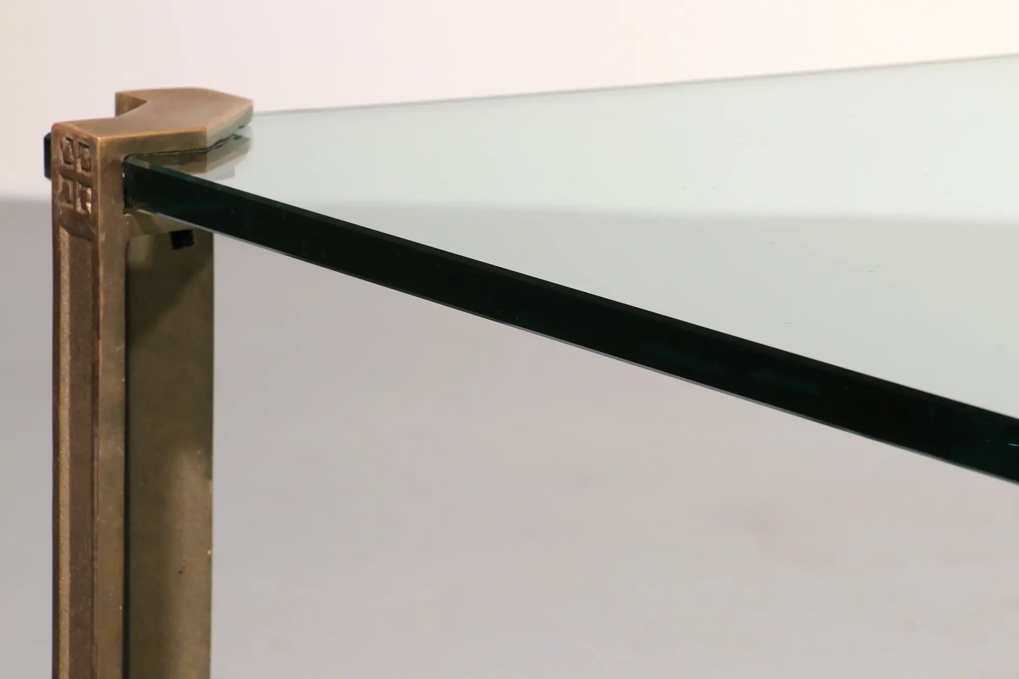 Glass coffee table by Peter Ghyczy, model T24 (120x80x45)