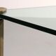 Glass coffee table by Peter Ghyczy, model T24 (120x80x45)