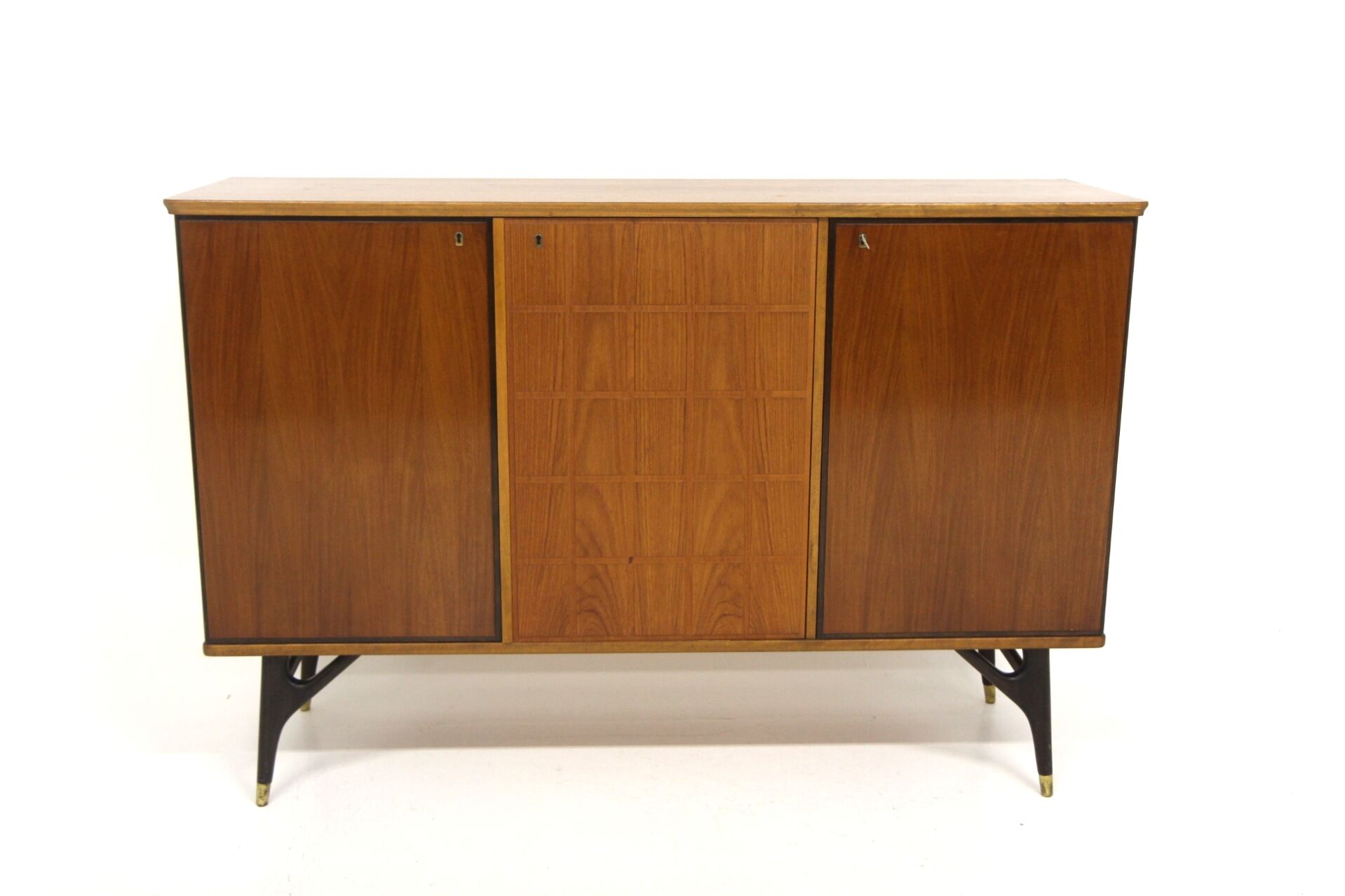Scandinavian teak sideboard, Smålands Taberg, Sweden, 1960.