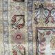 Tapis Kayseri turc vintage en soie et coton 106x61 cm