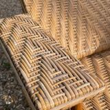 Rattan armchair