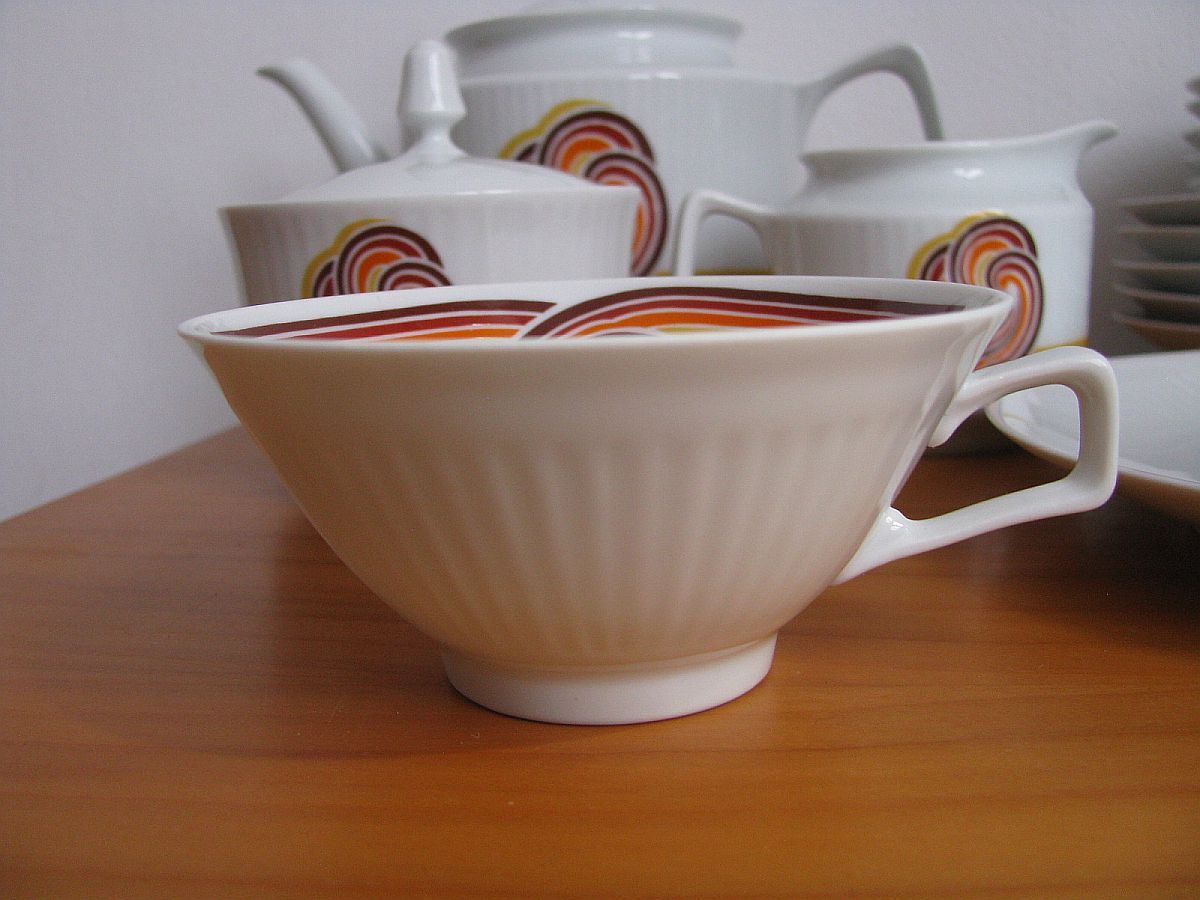 Coffee service from Bareuther Waldsassen Bavaria, 1970s