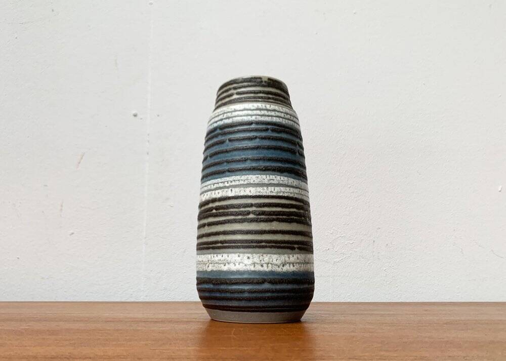 West German Fat Lava ceramic vase in Mid-Century style from the 1960s by Scheurich.