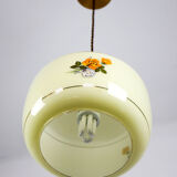 Suspension en verre vintage