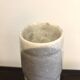 Grey marble vase