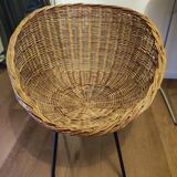Rattan armchair