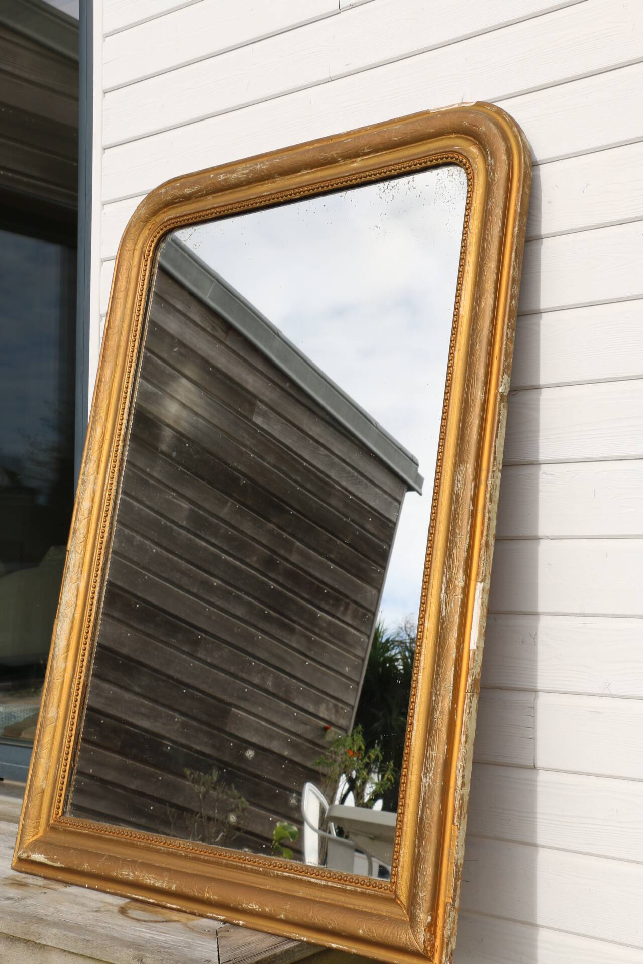 XXL gold mirror 1345mm