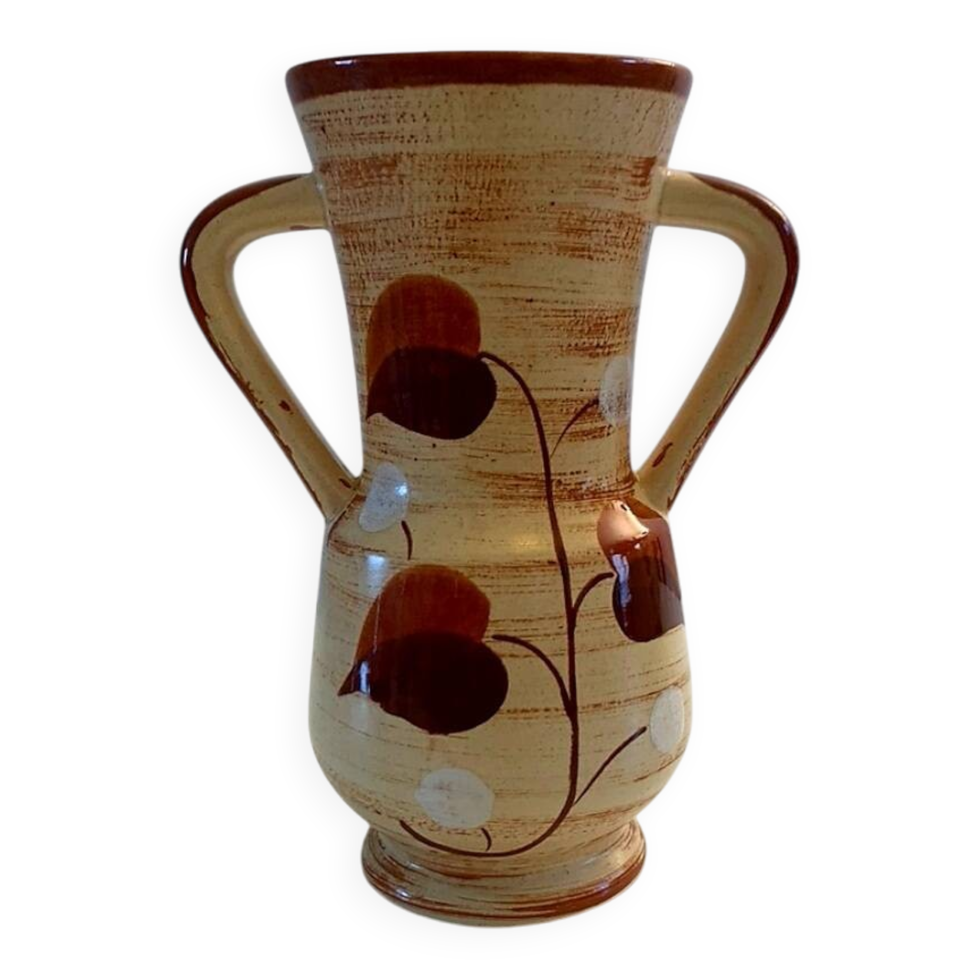 Lunéville ceramic vase