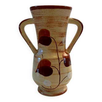 Lunéville ceramic vase