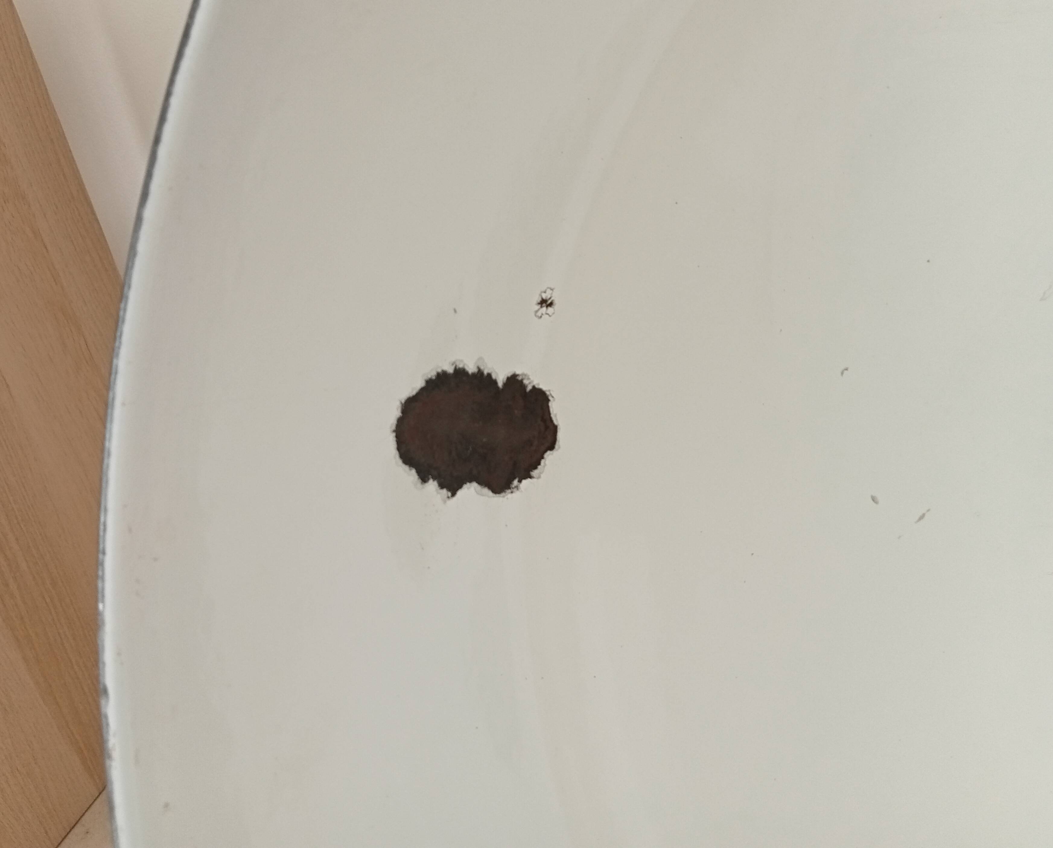 Vintage enamel industrial suspension Reflecto