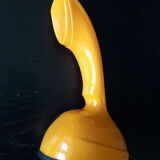 Old cobra orange vintage phone