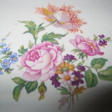 8 plates porcelain Lunéville