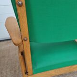 2 old scandinavian-style armchairs with 2 positions 50s