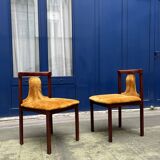Two chairs attributed to Luigi Salocchi for Sormani, 1960s.