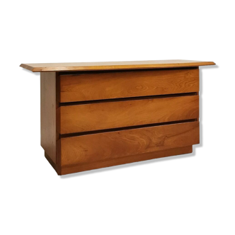 Elm chest of drawers, Roche bobois