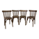 Set of 4 bistro chairs