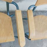 Paire de fauteuils de maître d'école