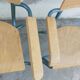 Pair of schoolmaster's chairs