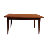 Table teck 2 rallonges vintage