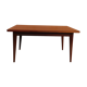 Table teck 2 rallonges vintage