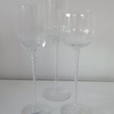 Service of Crystal glasses