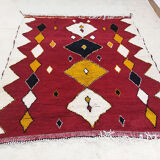 204x176cm moroccan berbere carpet