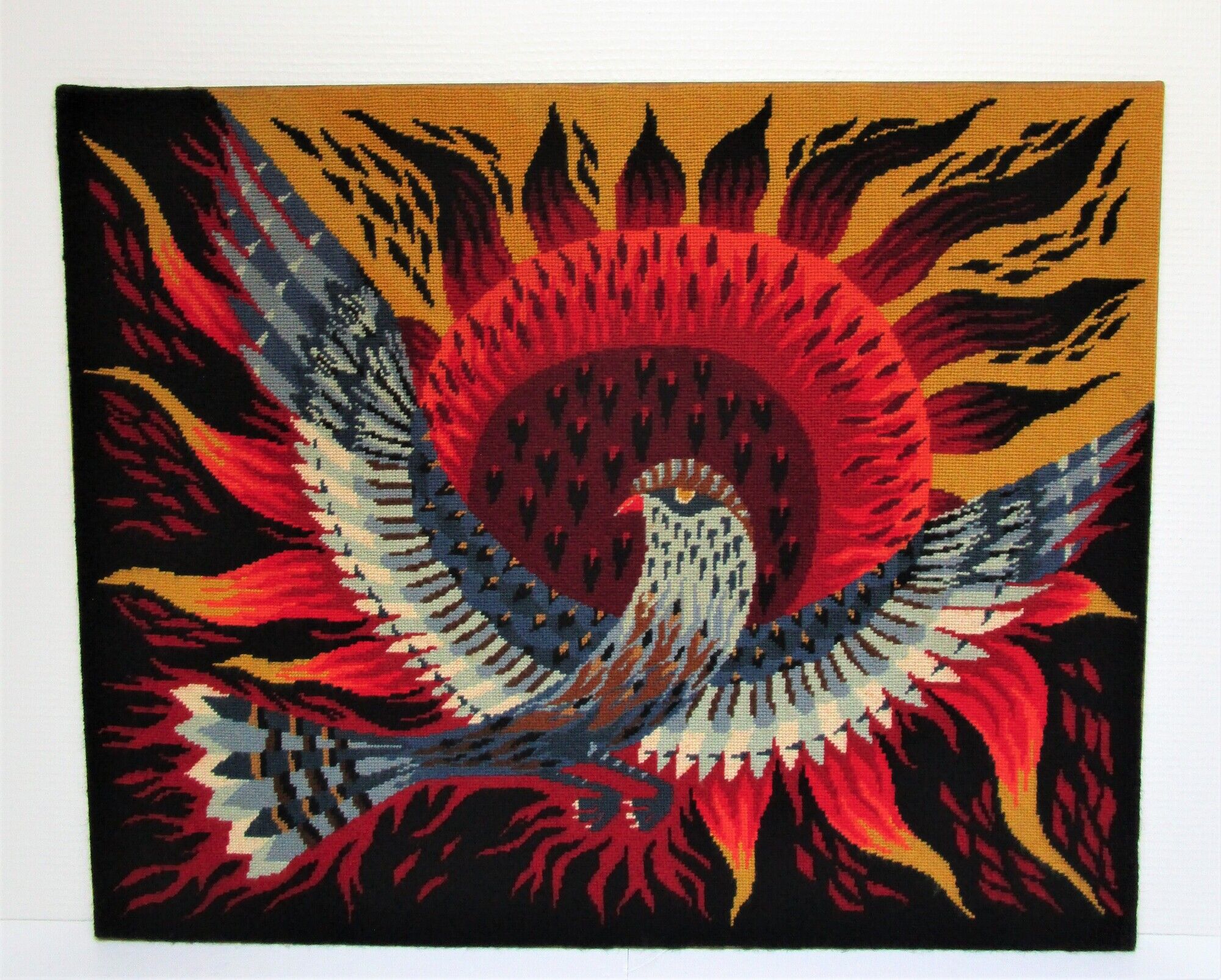 Wall tapestry "Night owls" 70s