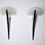 Pair of wall lamps Metalarte, 1970, Spain