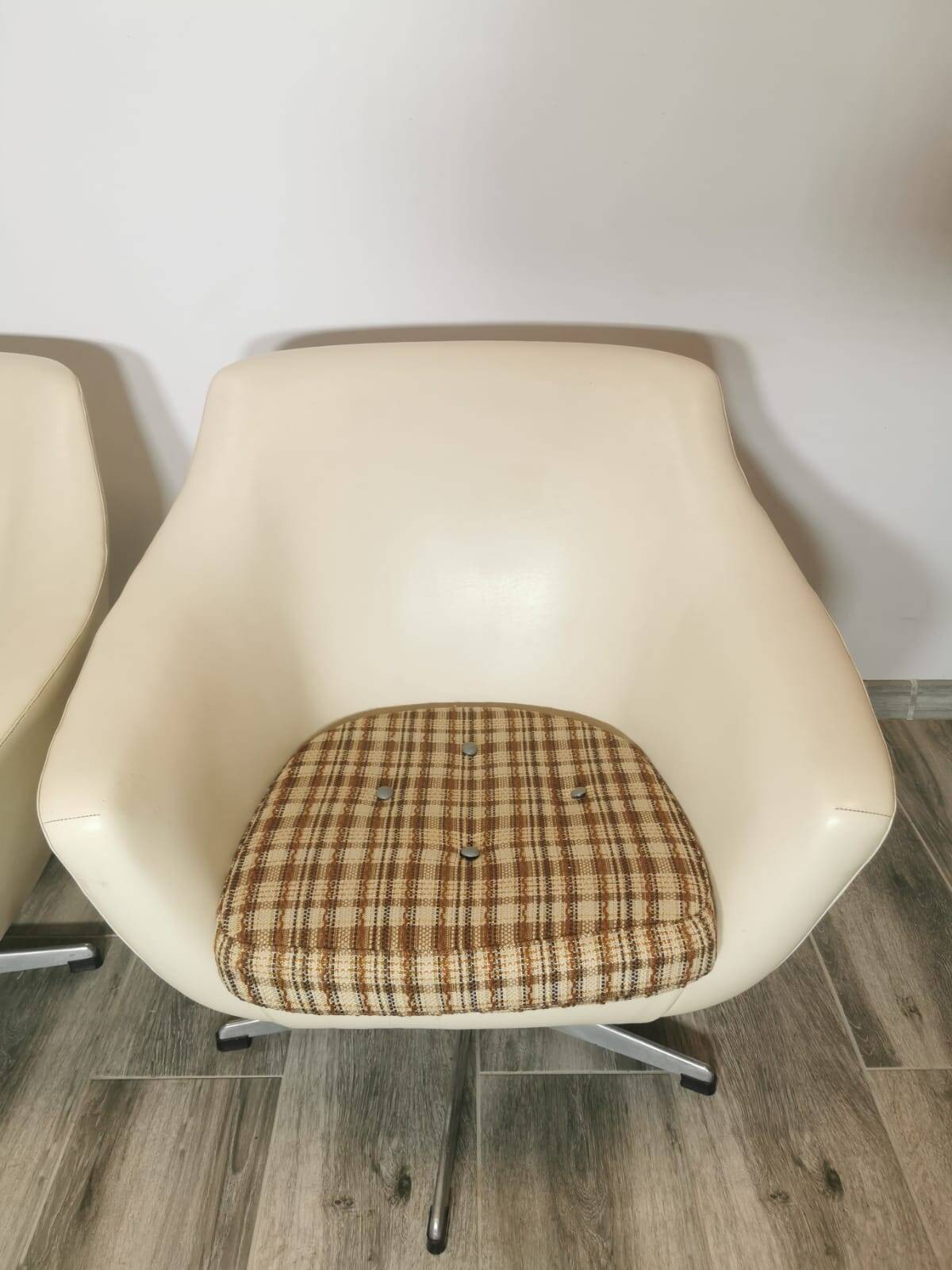 Mid century armchairs