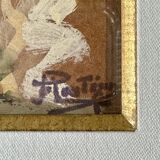 Gouache signed Pierre Eugène Montézin (20th century)