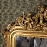 Louis Philippe mirror decorated with Putti