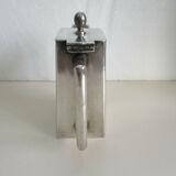 Silver metal coffee maker by B.Bohrmann for Hof Baden-Baden Frankfurt