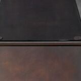 Console en bronze patiné par Belgochrom, Belgique, années 1970