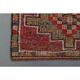 1970s Vintage Turkish Oushak Handmade  Orange Runner Rug 78x362