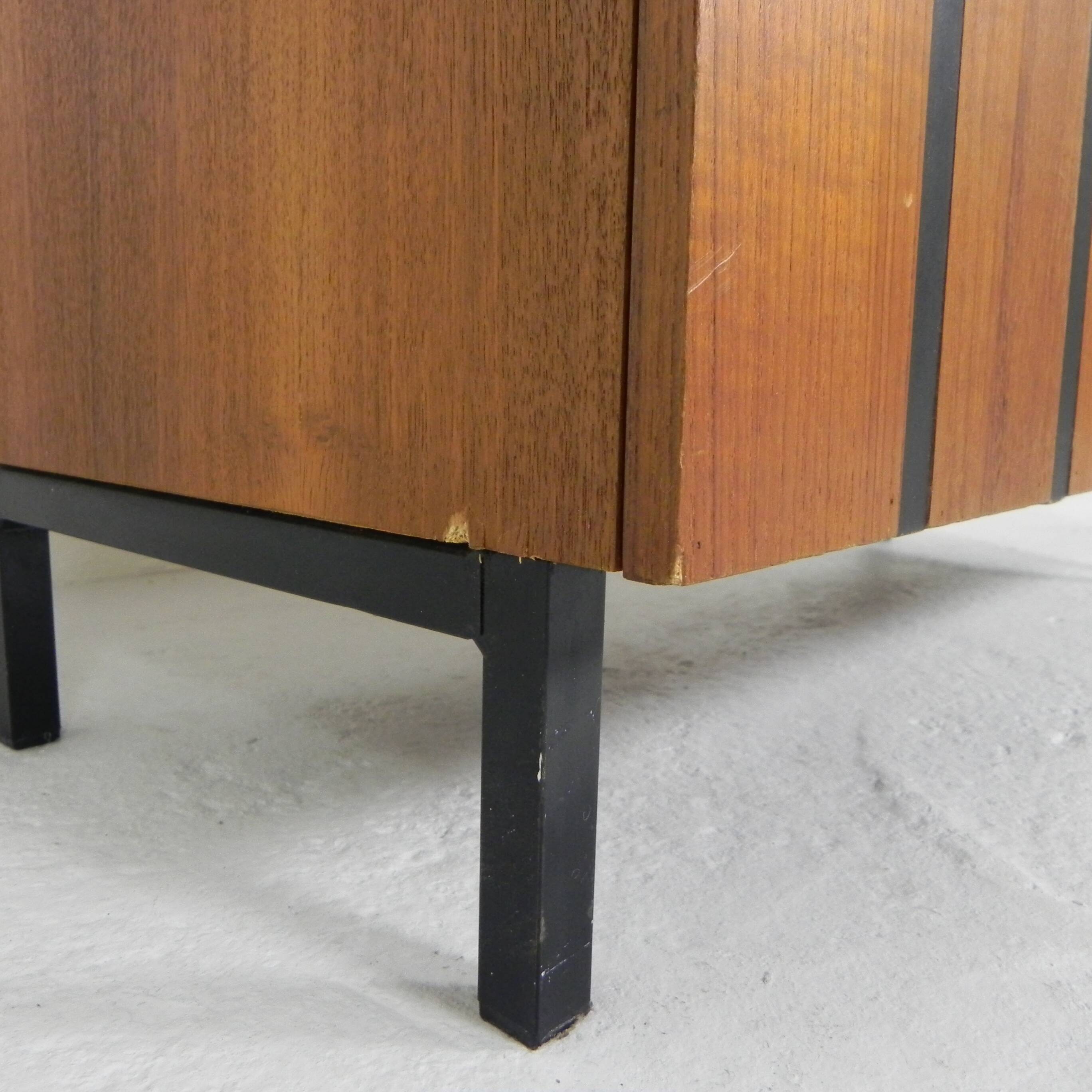 Standing vintage coat rack, hall furniture, 1960s