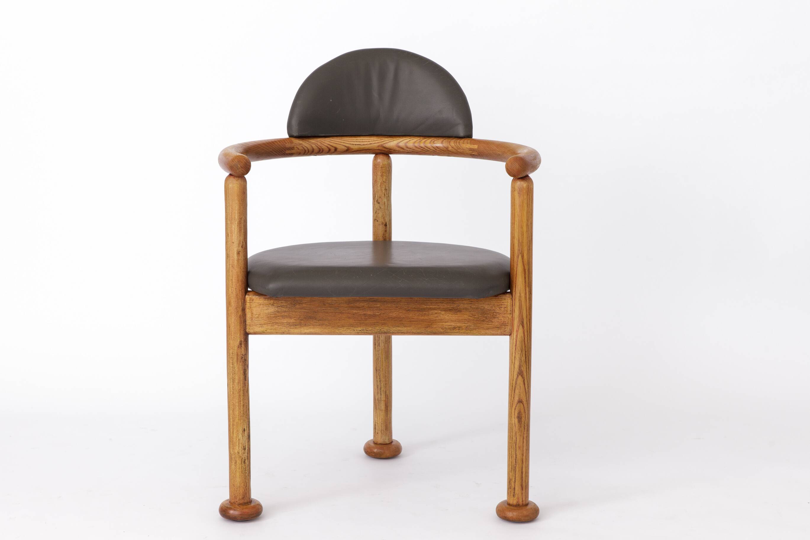 Chaise de bureau / fauteuil vintage unique des années 1980