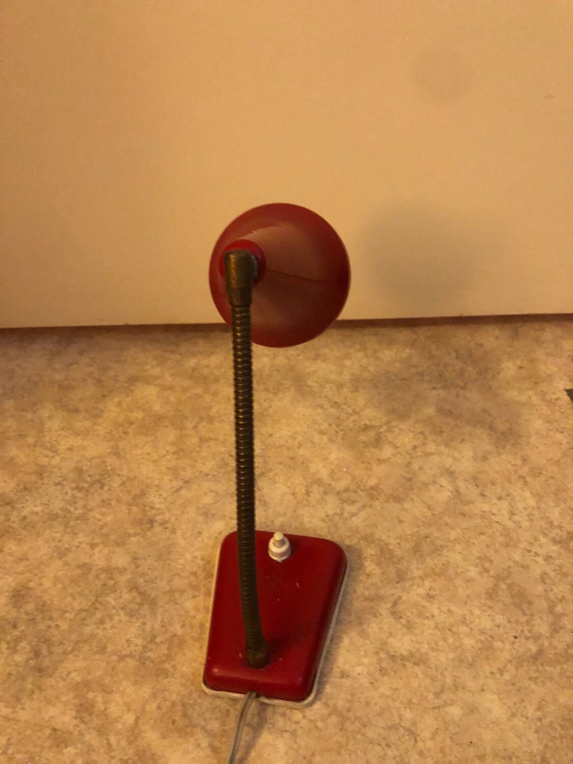 Orange 60s lamp
