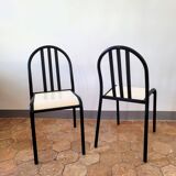 Set of 8 Robert Mallet Stevens Tubor Modernist Chairs