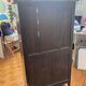 Secretary with grey marble top