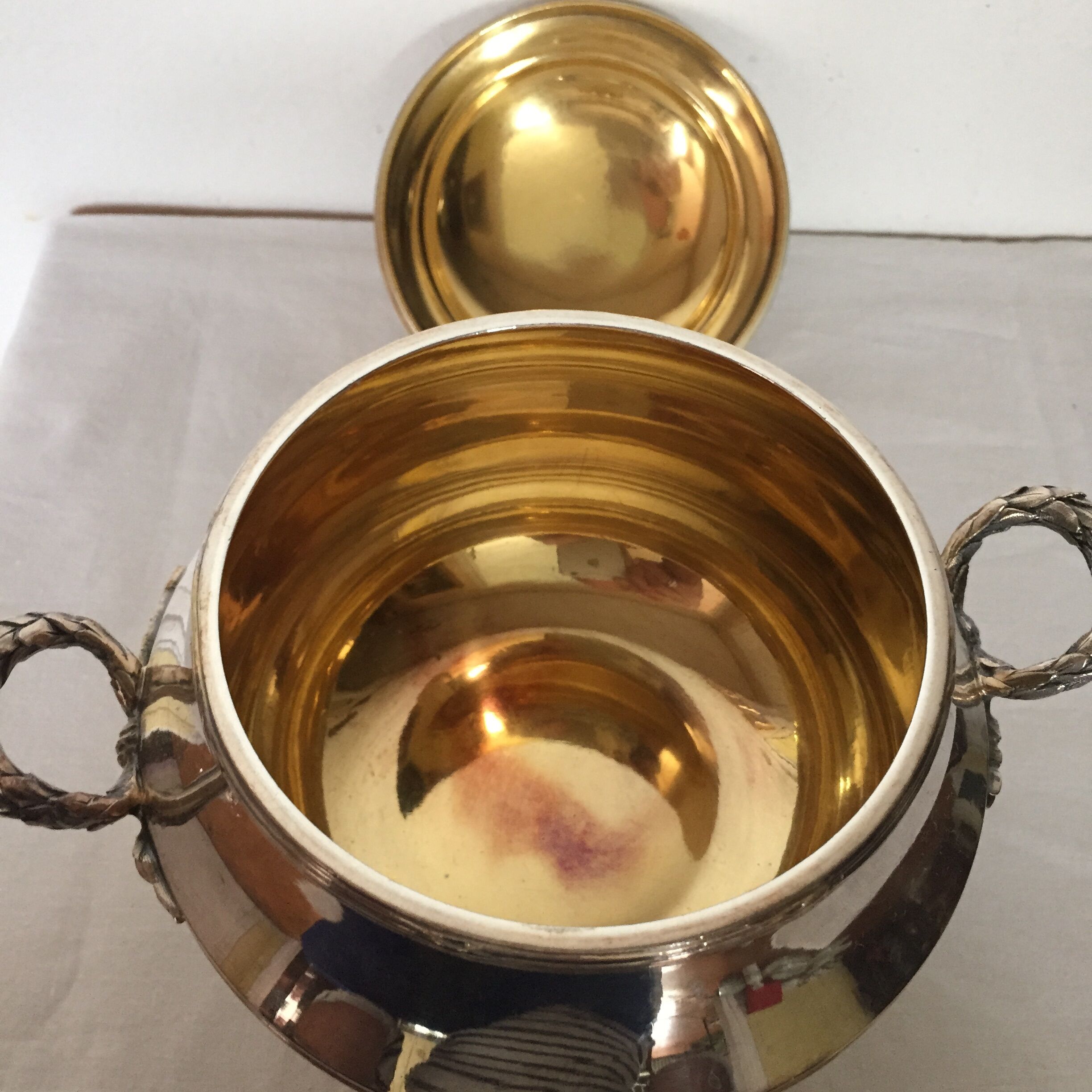 Christofle silver metal sugar