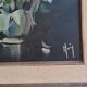 Huile sur toile bouquet de fleurs signée Jean Monnier