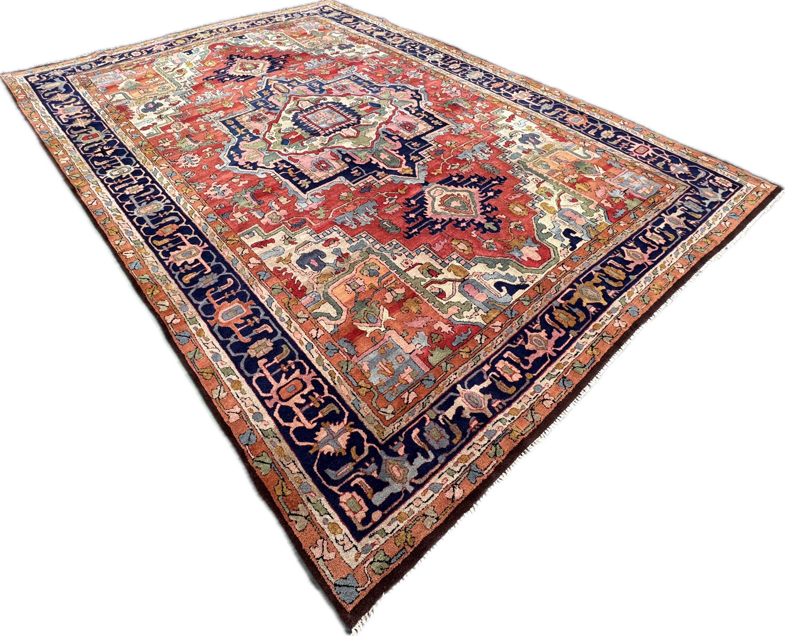 French Janus Lily Point Rug