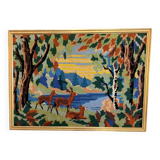 Tapisserie coloree