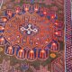Vintage carpet turkmen belutch afghan 80x140 cm
