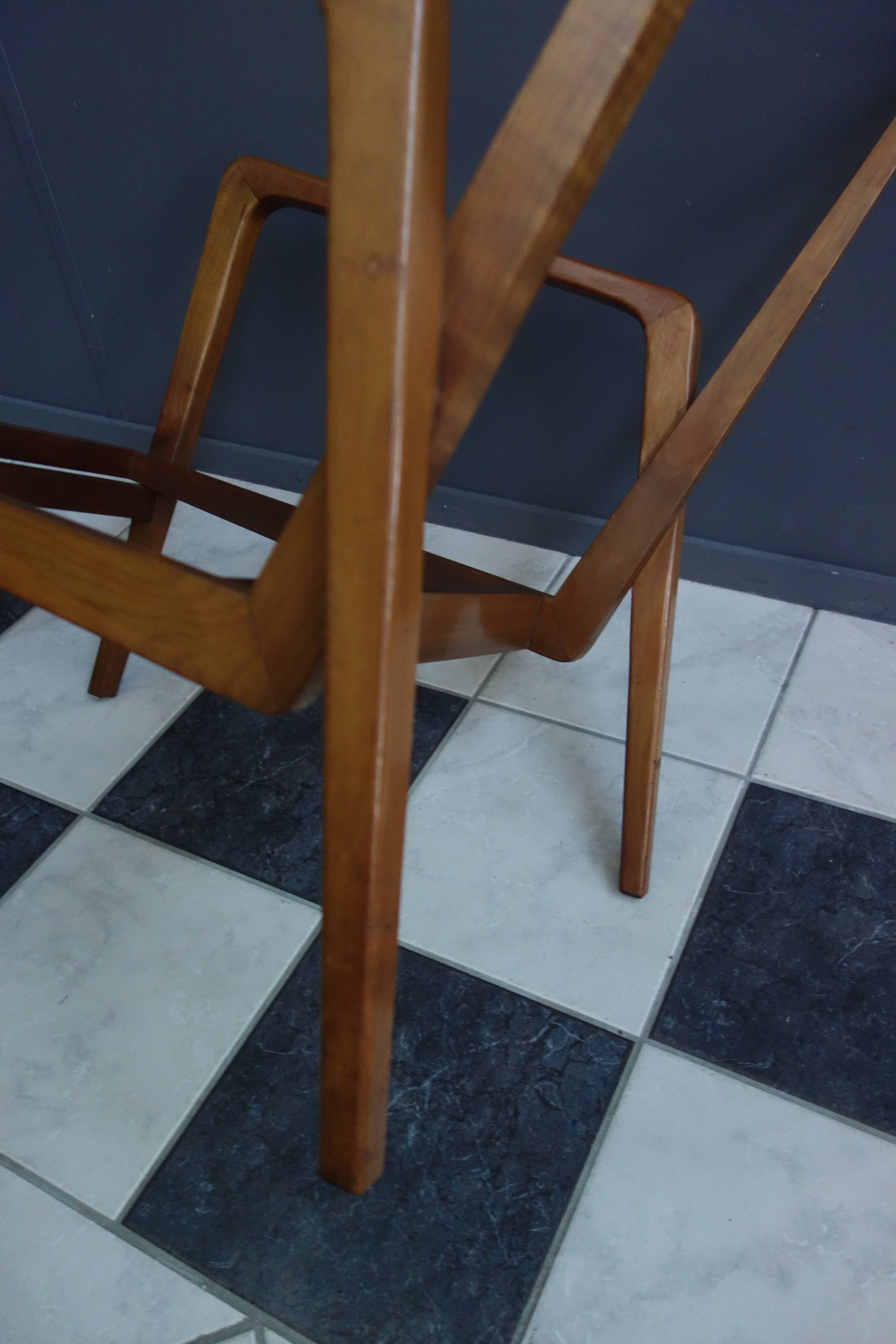 Fauteuil Knoll Antimot bleues années 1960
